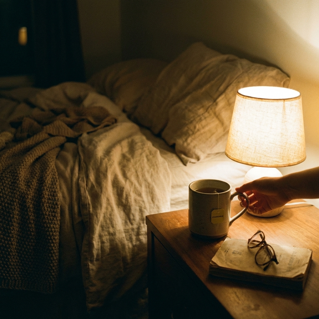 חדר שינה מרגיע